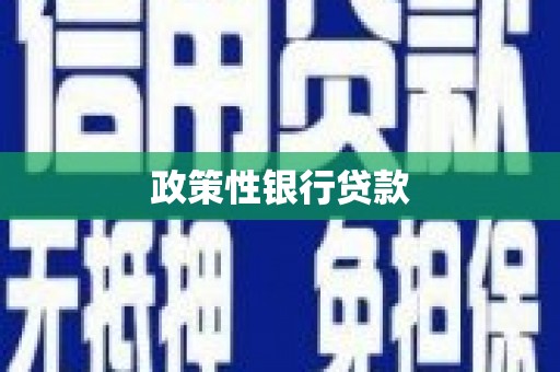 昆山政策性银行贷款